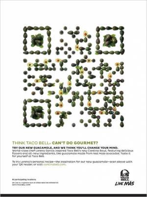 Avocado QR code